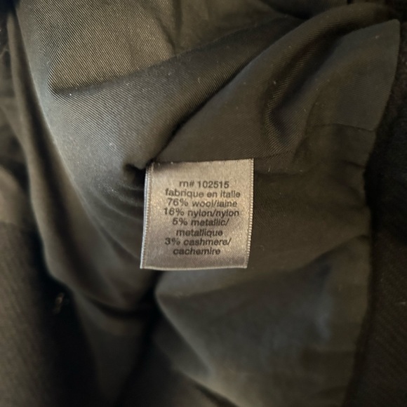 John Varvatos Made in Italy Wool Peacoat - Picture 5 of 8